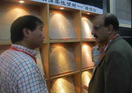 欧诺软瓷亮相第八届（上海）国际外墙保温装饰材料览(图5)
